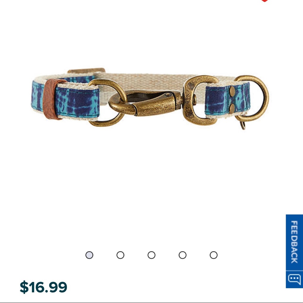 NWT Top Paw Dog Collar
